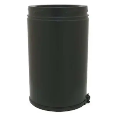 Schiedel 5" (125mm) Internal Diameter ICID Plus 293mm Length - Matt Black