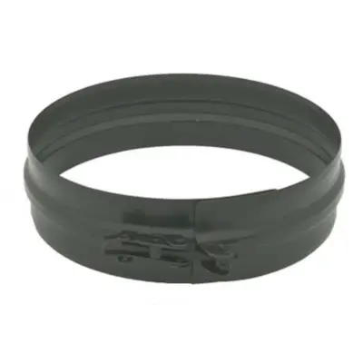 Schiedel 5" (125mm) Internal Diameter ICID Plus Extended Locking Band For Bends - Matt Black