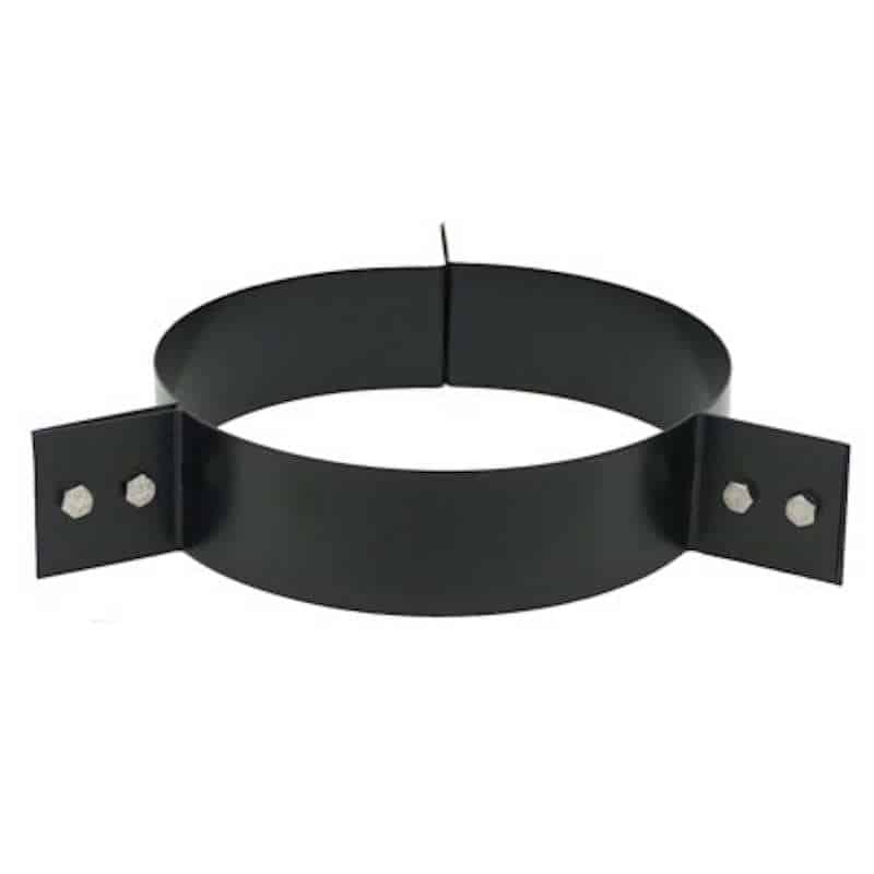Schiedel 6" (150mm) Internal Diameter ICID Plus Guy Wire Bracket - Matt Black