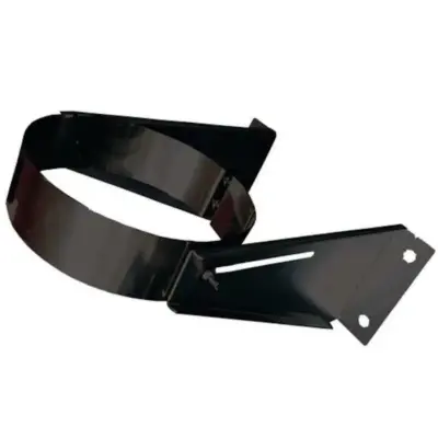 Schiedel 5" (125mm) Internal Diameter ICID Plus Retrofit Wall Support (60-200mm) - Matt Black