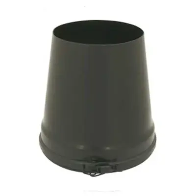 Schiedel 5" (125mm) Internal Diameter ICID Plus Taper Terminal - Matt Black