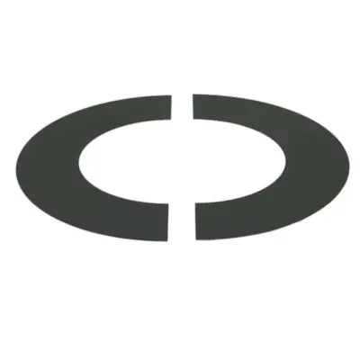 Schiedel 5" (125mm) Internal Diameter ICID Plus Trim Collar - Two Piece - 35-45 Degrees - Black