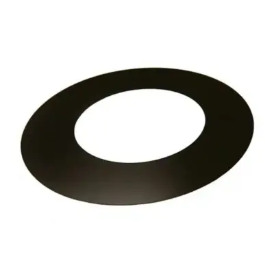 Schiedel 5" (125mm) Internal Diameter ICID Plus 135° Trim Collar One Piece - Matt Black