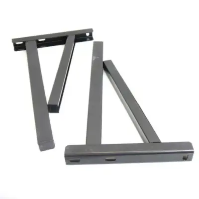 Schiedel ICID Plus Pair Of Cantilever Supports Up To 570mm - Matt Black