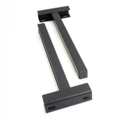 Schiedel ICID Plus Retro Fit Wall Band L2 Extension Arm 450mm - Matt Black