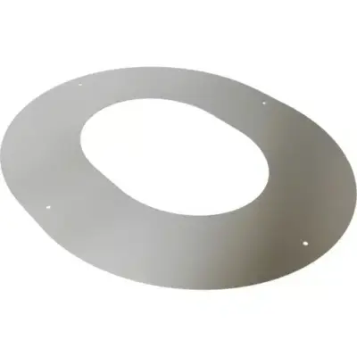 TW Pro Stainless Steel 6" (150mm) 1Pc Round Finishing Plate 45 Degrees