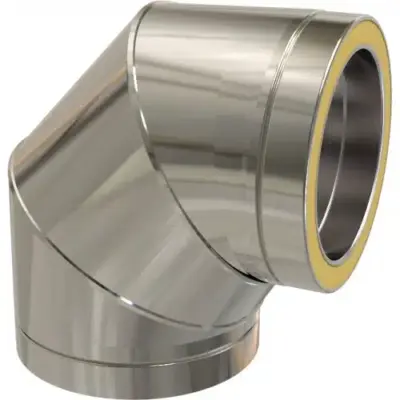 TW Pro Stainless Steel 5" (125mm) 87 Degree Bend