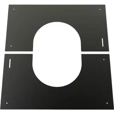 TW Pro Matt Black 6" (150mm) Finishing Plate 0 To 30 Degrees