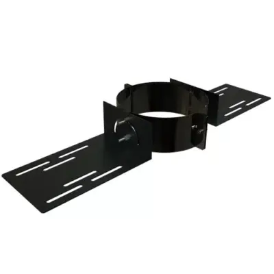 TW Pro Matt Black 6" (150mm) Heavy Duty Roof Support