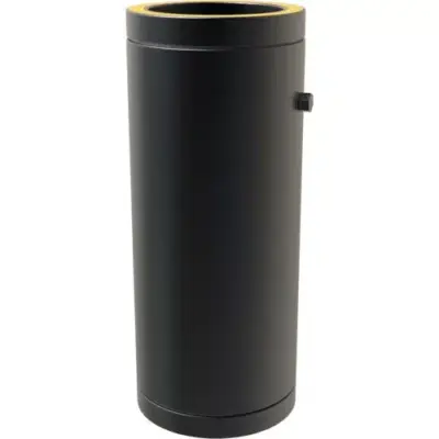 TW Pro Matt Black 5" (125mm) Testing Pipe 500mm