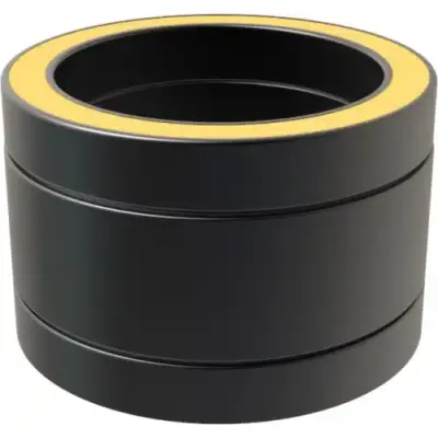 TW Pro Matt black 5" (125mm) 100mm Length