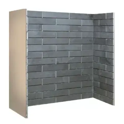 Ecostove Oriental Brick Bond Slate Chamber Set