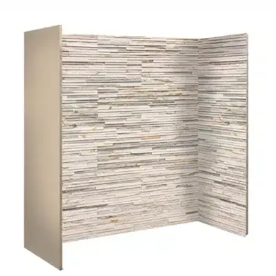 Ecostove Charcoal Waterfall Slate Chamber Set