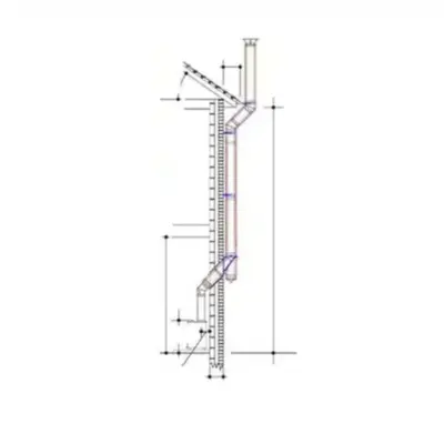 External House Twin Wall Chimney Flue System-5inch-Black-Schiedel ICID