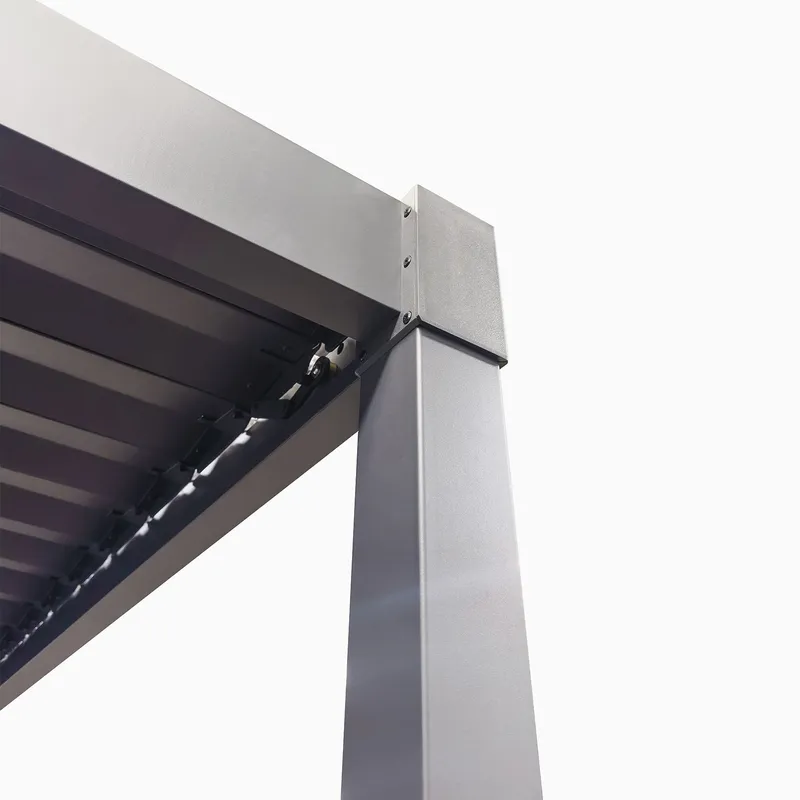 Nova - Luna Pergola - 3m x 3m Square - Grey - Image 3