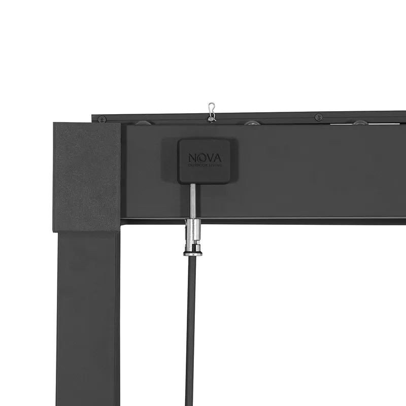 Nova - Luna Pergola - 3m x 3m Square - Grey - Image 4