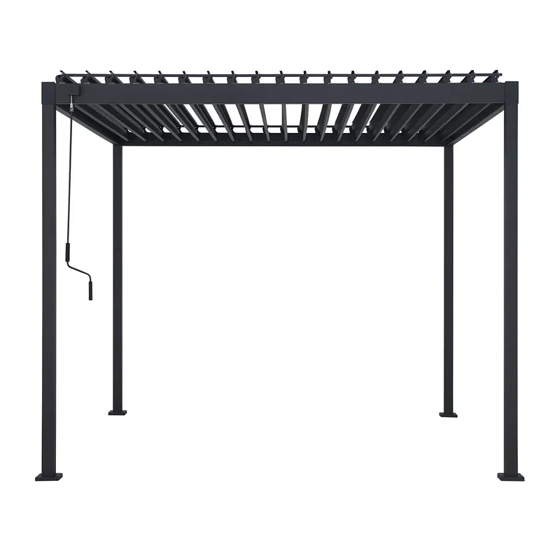 Nova - Luna Pergola - 3m x 3m Square - Grey - Image 5