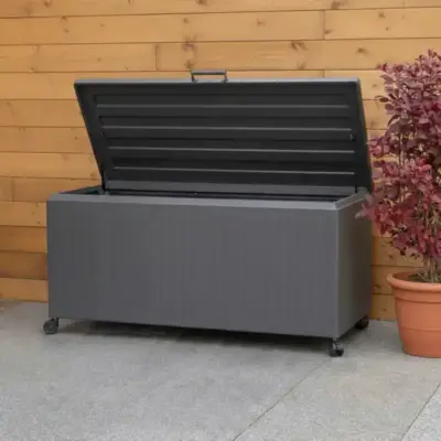 Nova - Medium Aluminium Storage Box - Grey