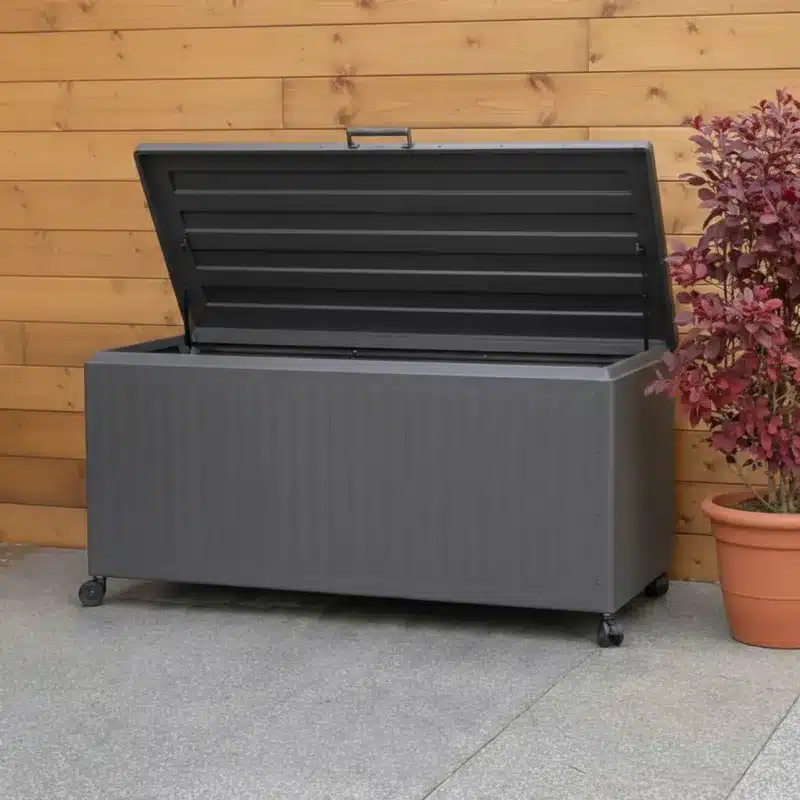 Nova - Medium Aluminium Storage Box - Grey