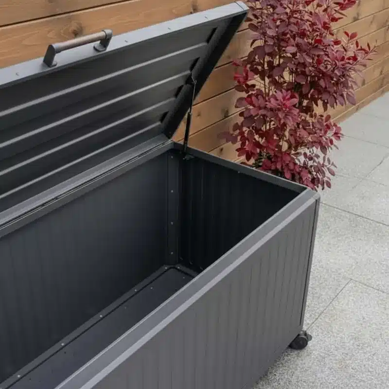 Nova - Medium Aluminium Storage Box - Grey - Image 4