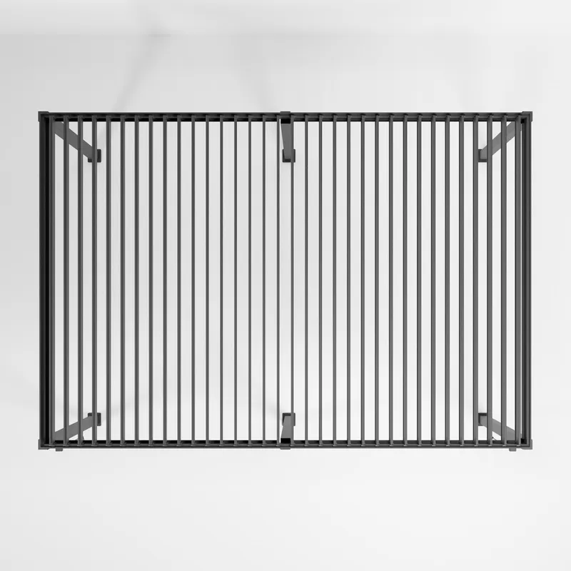 Nova - Titan Freestanding Aluminium Pergola - 6m x 3.6m Rectangular - Grey - Image 5