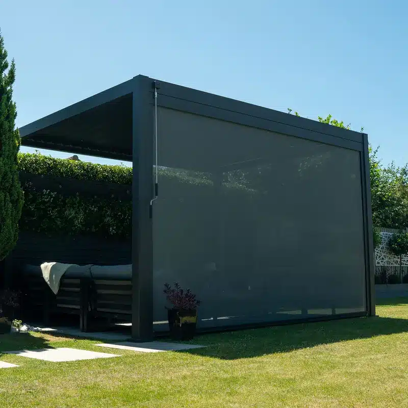 Nova - Titan Pergola Pull Down Screen - 3.6m - Grey