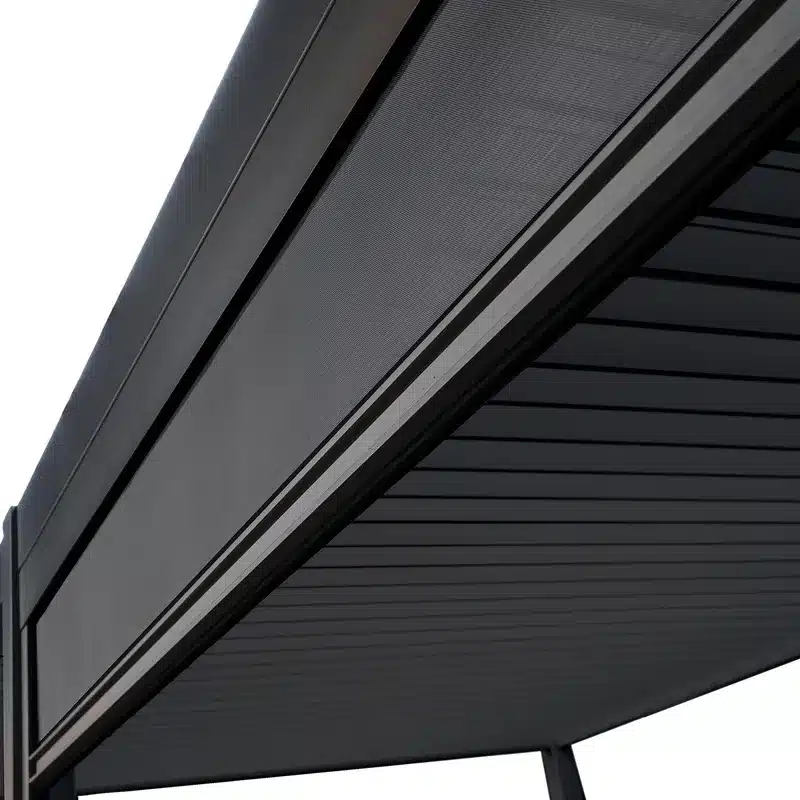 Nova - Titan Pergola Pull Down Screen - 3.6m - Grey - Image 6