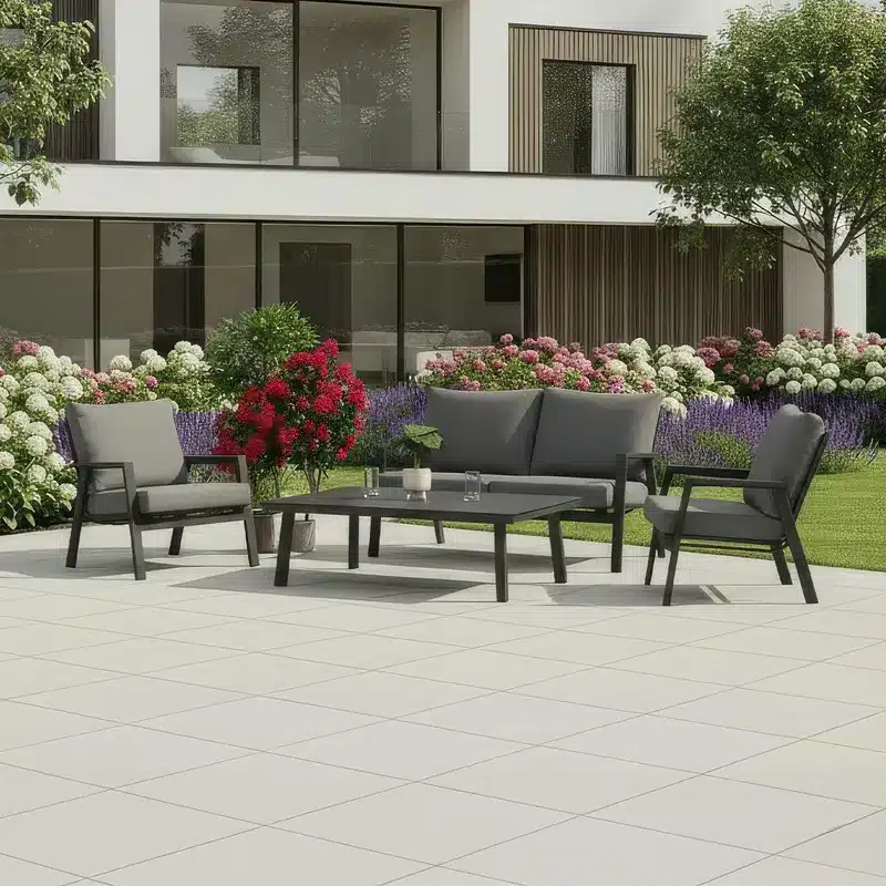 Nova - Zara 2 Seater Sofa Lounging Set with Rectangular Coffee Table