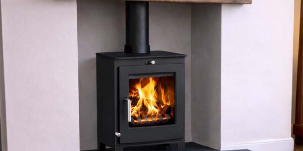 Free wood burner installation