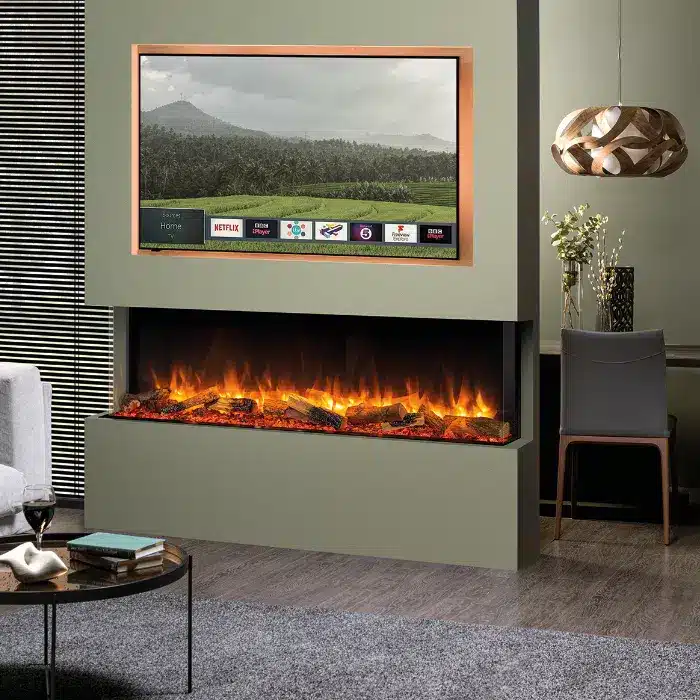 Gazco eReflex 150RW 1-2-3 Sided Electric Fire - Image 7