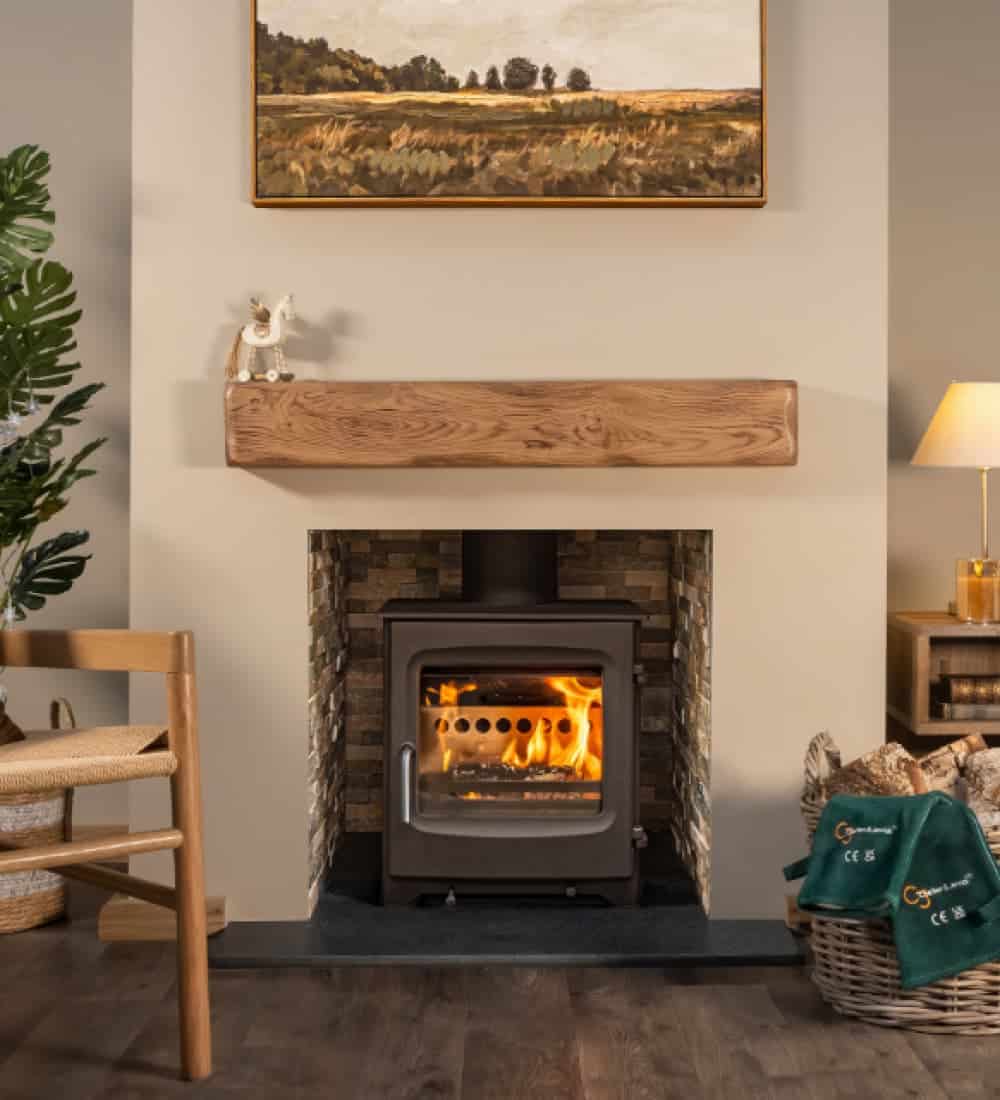 Go Eco 5kW Excel Low Lintel Wide Multifuel Stove - Image 2