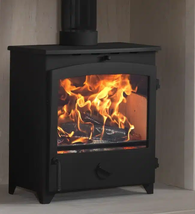 Go Eco 5kW Wide Multi Fuel Stove - Image 2
