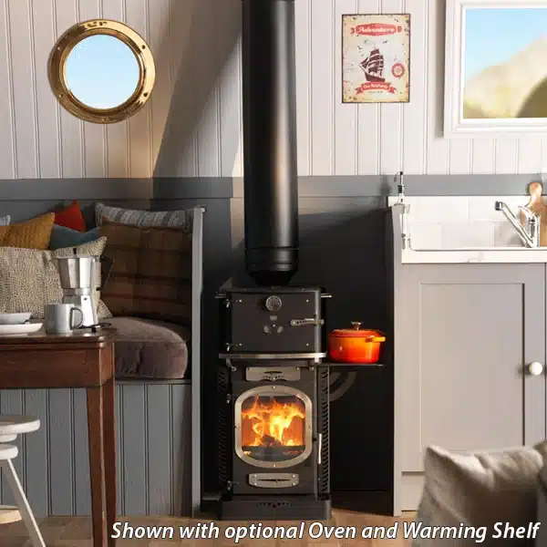 Go Eco Adventurer 5 Wood Burning Glamping Stove With Oven - Image 2