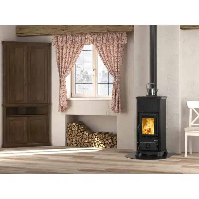La Nordica Emiliana 6.5kW Wood Burning Stove - Image 4