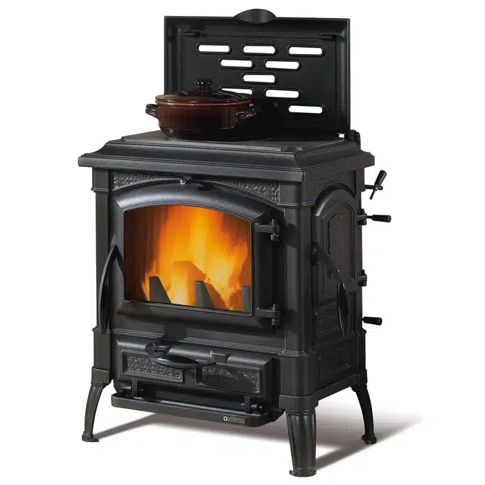 La Nordica Isetta Wood Burning Stove With Cook Top - Image 2