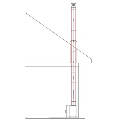 Schiedel Core Twin-Wall Complete 5inch Installation Kit C