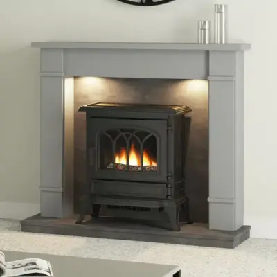 Flare Cheshire 48" Timber Inglenook Fireplace