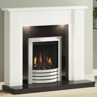Flare Elda 48" Marble Fireplace