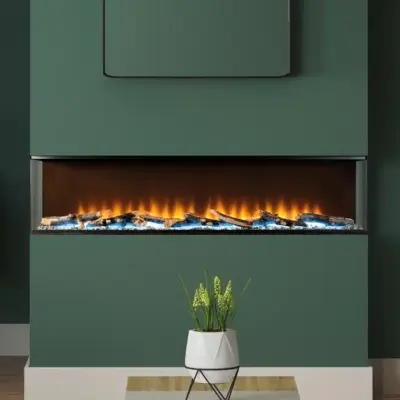 Flare Invision 1250-3SL Built In Electric Fire