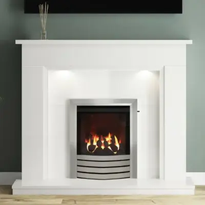 Flare Madalyn 52" Marble Fireplace