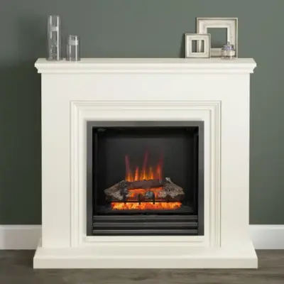 Flare Stanton 46" Timber Electric Fireplace Suite
