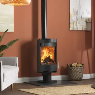 Purevision BVPR Pedestal 5kW Multi Fuel Stove